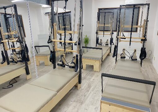 女性専用マシンピラティススタジオPilates Mee（ピラティスミー）蒲田店のレッスンルーム