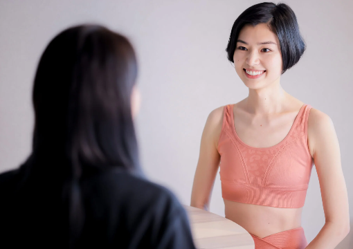 マシンピラティススタジオlulutoのカウンセリングの様子