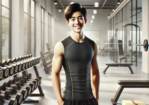 自信にあふれた男性