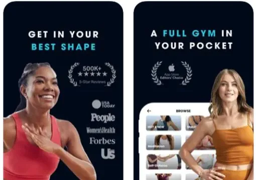 壁ピラティス初心者アプリのFitOn(フィットオン)