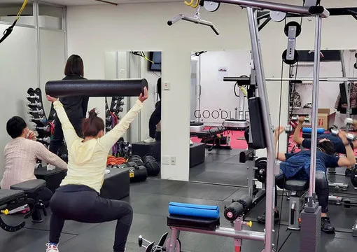 GOODLIFE GYM(グッドライフ ジム)稲毛海岸店のトレーニングの様子