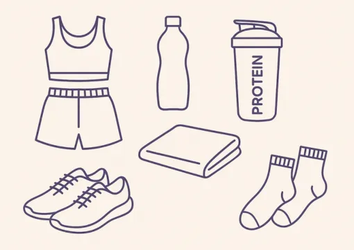 ピラティス＆ジム1to1レンタル用品 ウェア シューズ プロテイン