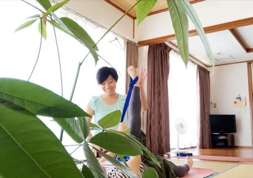 ヨガ&たいわ「あうん」のトレーニング