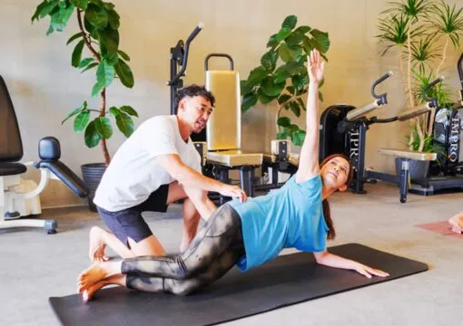 B-mind（ビーマインド）てだこ浦西駅のマシントレーニングの様子