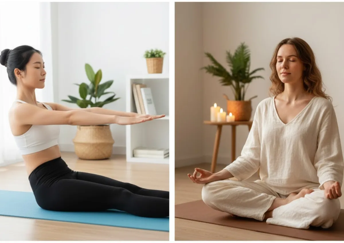 「ピラティスとヨガの違い」効果・目的別の徹底比較 アイキャッチ