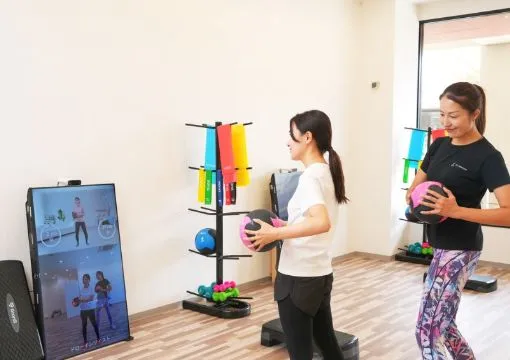 女性専用AIフィットネスジムFit Woman（フィットウーマン）レッスン風景