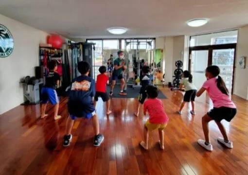 キッズトレーニング風景