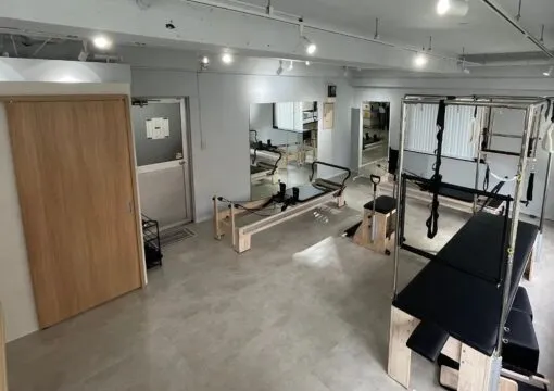 ピラティススタジオ luluto（ルルト）銀座店　店内の雰囲気