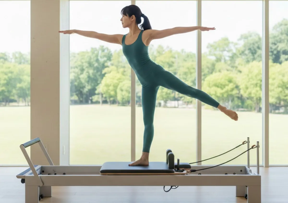 体幹強化でバランス向上！ピラティス効果の魅力解説 アイキャッチ