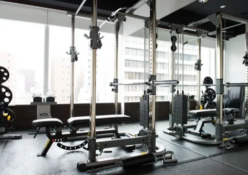 ライザップ銀座店のトレーニングルーム