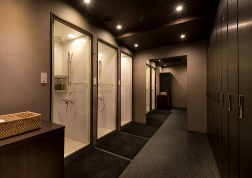ライザップ品川店のシャワールーム