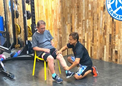 SAWAKI-GYMのシニア向けトレーニング