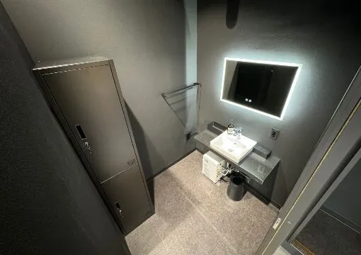 THE PERSONAL GYM (ザ・パーソナルジム)板橋店のロッカールーム