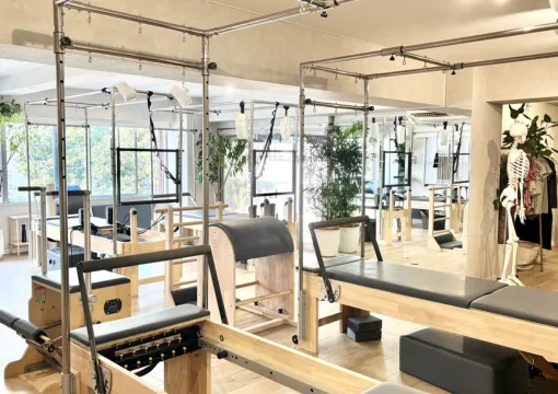 La pilates（ラピラティス）渋谷店 スタジオ内の様子