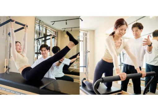 ピラティススタジオDEP（デップ）のレッスン風景