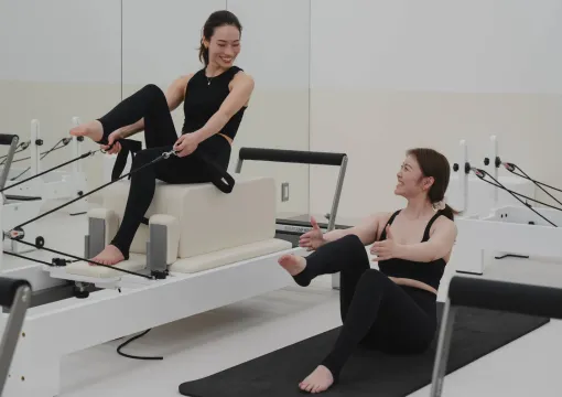 theSILK（ザシルク）レッスンの様子