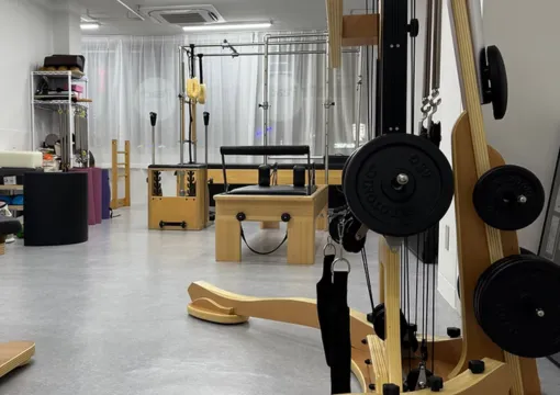 PEACHPILATES スタジオ内の雰囲気