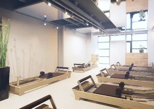 pilatesmirrorのトレーニングルーム