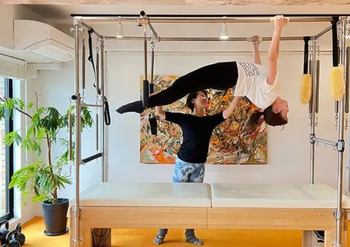 ピラティス・スタジオ・アランチャ渋谷本店のレッスン風景