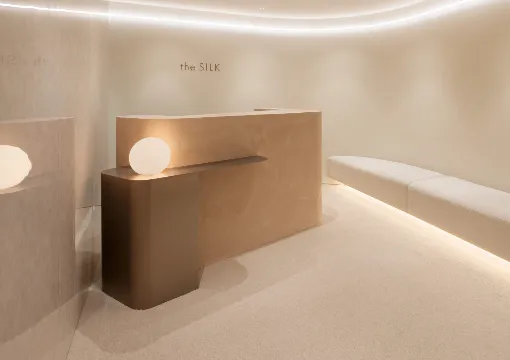 theSILK（ザシルク）渋谷スタジオの受付